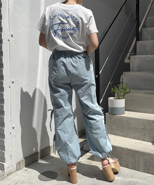 one way（ワンウェイ）の「FOCUSハート刺繍Tシャツ（Tシャツ/カットソー・レディース・ホワイト系その他2/ホワイト系その他/ライトブルー/ブラック/ライトベージュ/その他/ピンク・FREE）」の18枚目の写真