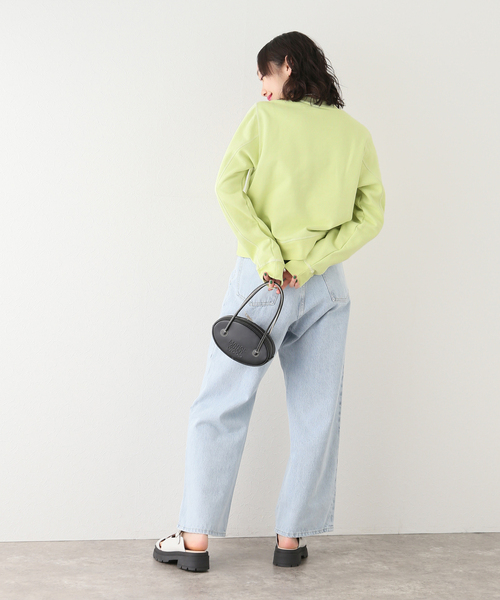 【美品】Ganni Isoli パフスリーブ ラブクラブ スウェット 美品】Ganni Isoli パフスリーブ ラブクラブ スウェット