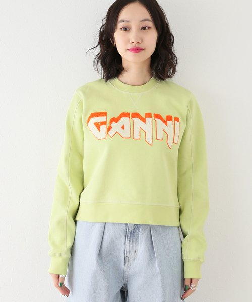 【超目玉枠】 ガニー】Isoli / セール】【GANNI Ganni Sweatshirt Rock トップス