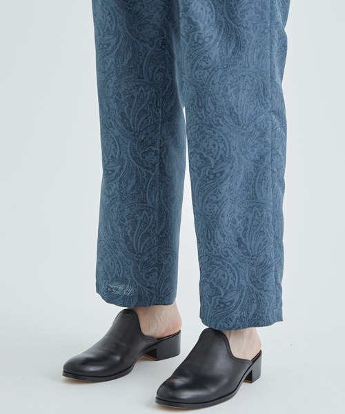 STUDIOUS（ステュディオス）の「JQDストレートパンツ/ペイズリー