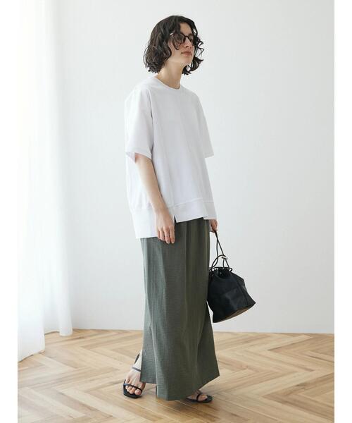 CRAFT STANDARD BOUTIQUE(クラフトスタンダードブティック)の「ナロースカート(スカート・レディース・ベージュ/カーキ/ブラック・M/L)」の9枚目の写真