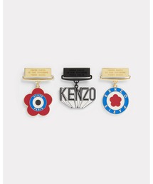 【国内送】KENZOケンゾー★ロゴ・ピンバッジ3点セット 楽天市場】KENZO ケンゾー セット オブ 3 KENZO スタンプ ピン
