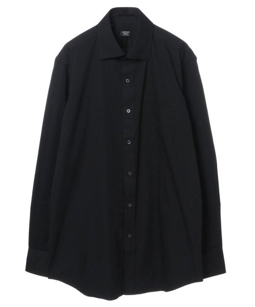CROWDED CLOSET(クラウデッドクローゼット)の「【EASY CARE(イージーケア)】レギュラースナップダウン ツイルシャツ(ビジネスシャツ・メンズ・サックスブルー/ブラック/ホワイト・01/05/02/03/04)」の22枚目の写真