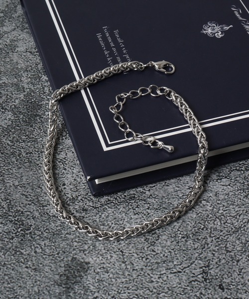 FUNALIVE（ファンアライブ）の「JON デザインアンクレット『フリーサイズ調節可能』（アンクレット・メンズ・C/K/F/A/B/H/G/E/J/I/L/D・FREE）」の3枚目の写真