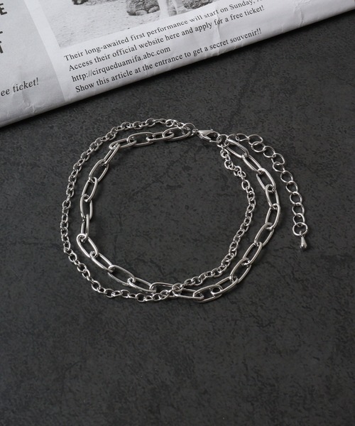 FUNALIVE（ファンアライブ）の「JON デザインアンクレット『フリーサイズ調節可能』（アンクレット・メンズ・C/K/F/A/B/H/G/E/J/I/L/D・FREE）」の6枚目の写真