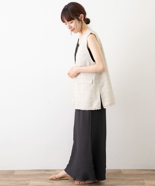 URBAN RESEARCHカットジャガードボタニカルプリントスカート　値下げ URBAN RESEARCH Sonny Label（アーバンリサーチサニーレーベル