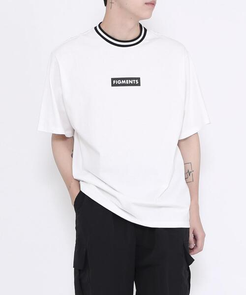 Figments(フィグメンツ)の「ラインリブTシャツ(Tシャツ/カットソー・レディース・ホワイト/ブラック・SMALL/MEDIUM)」の19枚目の写真