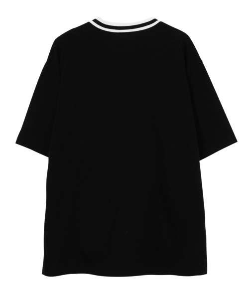 Figments(フィグメンツ)の「ラインリブTシャツ(Tシャツ/カットソー・レディース・ホワイト/ブラック・SMALL/MEDIUM)」の10枚目の写真