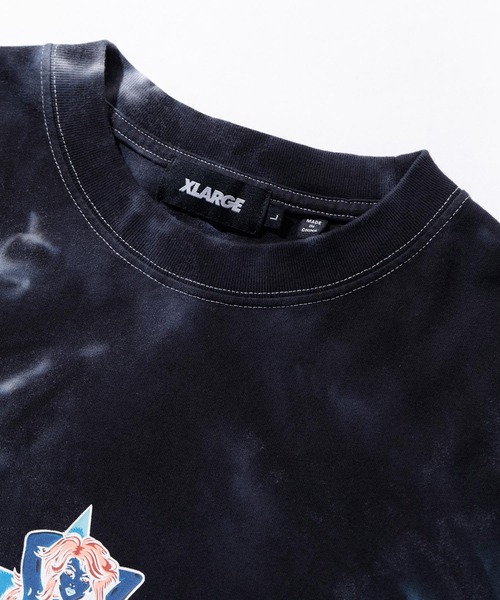 XLARGE(エクストララージ)の「STAR REAL WOMAN S/S TEE(Tシャツ/カットソー・メンズ・ブルー/ブラック/レッド・S/M/L/XL)」の5枚目の写真