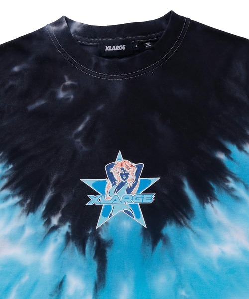 XLARGE(エクストララージ)の「STAR REAL WOMAN S/S TEE(Tシャツ/カットソー・メンズ・ブルー/ブラック/レッド・S/M/L/XL)」の7枚目の写真