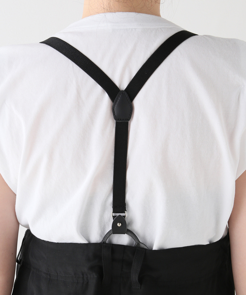 CURRENTAGE/カレンテージ】別注サスペンダーパンツ