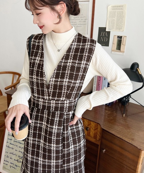 ♡Rene ツイード　マーメイド ワンピース♡ ツイードマーメイドワンピース | レディースファッション通販 - DHOLIC