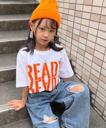 RandS（ランズ）の「RandS ロゴカットオフptT（Tシャツ/カットソー・キッズ）」