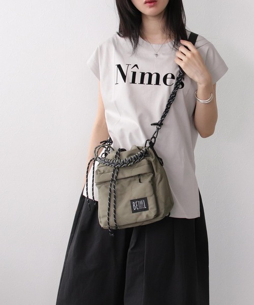 Three Four Time(スリーフォータイム)の「【BETHEL】3WAYS DRAWSTRING BAG(バックパック/リュック・レディース・カーキ/ブラック・FREE)」の20枚目の写真