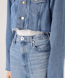 GANNI（ガニー）の「GANNI クロップドデニムジャケット（デニム