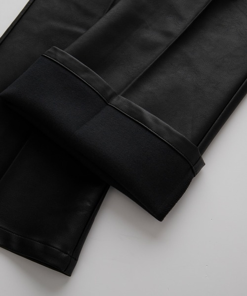 Julius シンセティックレザーパンツ RATTLE TRAP パンツ 「ハイパーストレッチスキニー」シンセティック