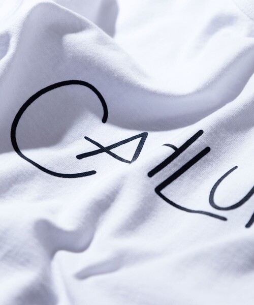 CAHLUMN（カウラム）の「CAHLUMN/カウラム Reversible Tee Shirt “JOTA”/リバーシブル Tシャツ ジョタ（Tシャツ/カットソー・メンズ・オフホワイト/ホワイト/ネイビー・XX-LARGE/X-LARGE/SMALL/MEDIUM/LARGE）」の5枚目の写真