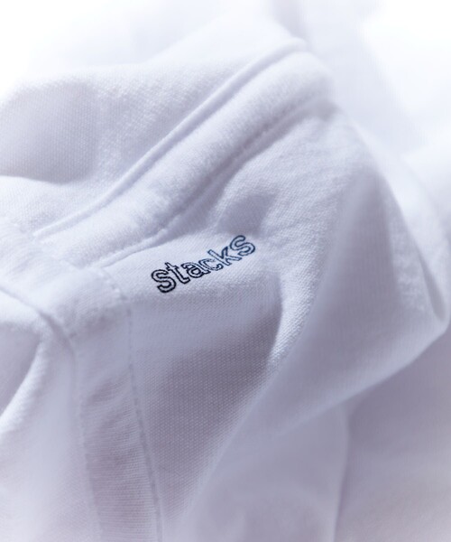 CAHLUMN（カウラム）の「CAHLUMN/カウラム Reversible Tee Shirt “JOTA”/リバーシブル Tシャツ ジョタ（Tシャツ/カットソー・メンズ・オフホワイト/ホワイト/ネイビー・XX-LARGE/X-LARGE/SMALL/MEDIUM/LARGE）」の13枚目の写真