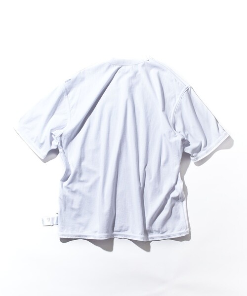 CAHLUMN（カウラム）の「CAHLUMN/カウラム Reversible Tee Shirt “JOTA”/リバーシブル Tシャツ ジョタ（Tシャツ/カットソー・メンズ・オフホワイト/ホワイト/ネイビー・XX-LARGE/X-LARGE/SMALL/MEDIUM/LARGE）」の14枚目の写真