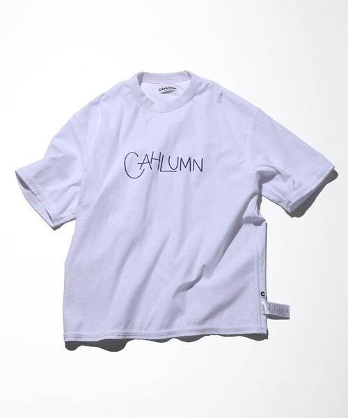 CAHLUMN（カウラム）の「CAHLUMN/カウラム Reversible Tee Shirt “JOTA”/リバーシブル Tシャツ ジョタ（Tシャツ/カットソー・メンズ・オフホワイト/ホワイト/ネイビー・XX-LARGE/X-LARGE/SMALL/MEDIUM/LARGE）」の15枚目の写真
