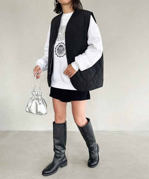 MYMOOD.（マイムード）の「キルティングベスト（ベスト）」 - WEAR