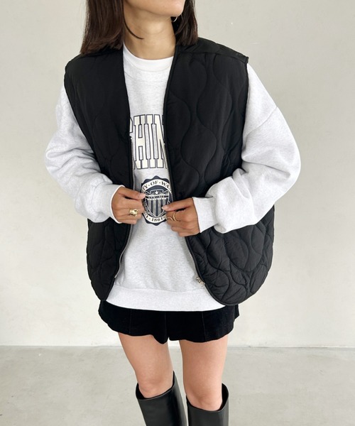 MYMOOD.（マイムード）の「キルティングベスト（ベスト）」 - WEAR