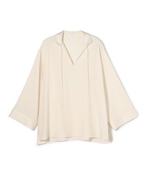 GALERIE VIE | バックサテンアムンゼン カフタンプルオーバーブラウス(シャツ/ブラウス)