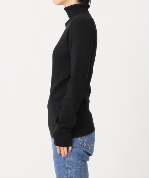 JOURNAL STANDARD relume（ジャーナルスタンダード　レリューム）の「《追加》スイスオーガニックコットンタートルネックプルオーバー（ニット/セーター・レディース・ブラック/ホワイト/イエロー系その他/ブルー/グリーン/イエロー・FREE）」の12枚目の写真