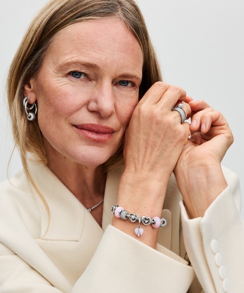 オパールセント ピンク チャーム（チャーム）｜Pandora（パンドラ）の