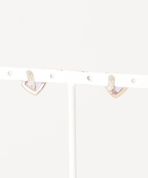 itam（アイタム）の「【itam】アイタム/ カラーストーン スクエアノンホールピアス/ 金属アレルギー対応（イヤリング・レディース・グレー/ブルー/ベージュ/イエロー/グリーン・FREE）」の11枚目の写真