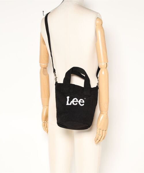 Lee（リー）の「【Lee】ＬＥＥロゴ２ｗａｙ丸底バッグ（ショルダーバッグ・レディース・ブラック/ホワイト・ONE SIZE）」の6枚目の写真