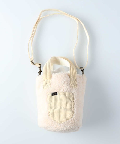 Lee（リー）の「【Lee】ＬＥＥロゴ２ｗａｙ丸底バッグ（ショルダーバッグ・レディース・ブラック/ホワイト・ONE SIZE）」の8枚目の写真
