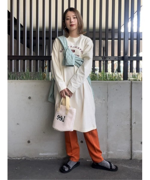 Lee（リー）の「【Lee】ＬＥＥロゴ２ｗａｙ丸底バッグ（ショルダーバッグ・レディース・ブラック/ホワイト・ONE SIZE）」の16枚目の写真