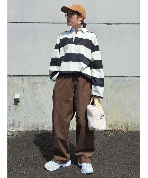 Lee（リー）の「【Lee】ＬＥＥロゴ２ｗａｙ丸底バッグ（ショルダーバッグ・レディース・ブラック/ホワイト・ONE SIZE）」の19枚目の写真