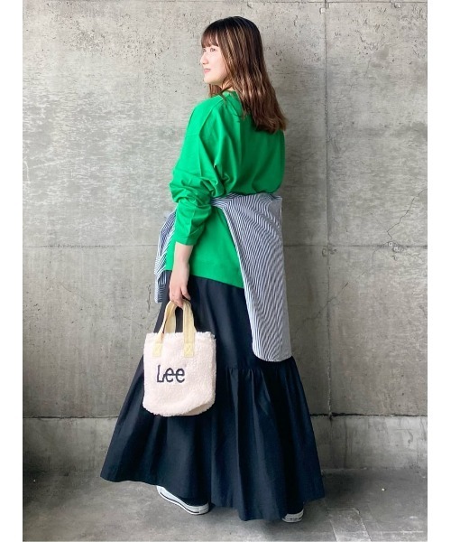 Lee（リー）の「【Lee】ＬＥＥロゴ２ｗａｙ丸底バッグ（ショルダーバッグ・レディース・ブラック/ホワイト・ONE SIZE）」の22枚目の写真