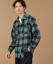 40ｃｔ＆525 | 【Sサイズ～】シャギーチェックシャツ(シャツ/ブラウス)