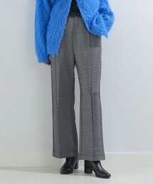 Ray BEAMS | Ray BEAMS / カット ジャカード ワイドパンツ(その他パンツ)