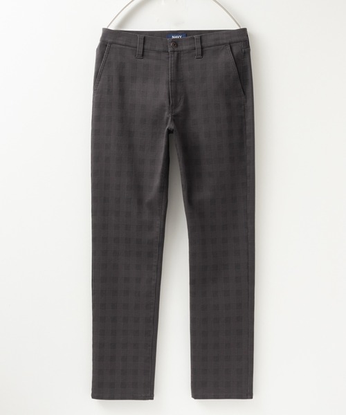 NAVY(ネイビー)の「温℃ 裏起毛ストレートパンツ(その他パンツ・メンズ・ベージュ/ダークグレー/ブラウン/ブラック/グレー/チャコール・S/M/XL/L)」の12枚目の写真