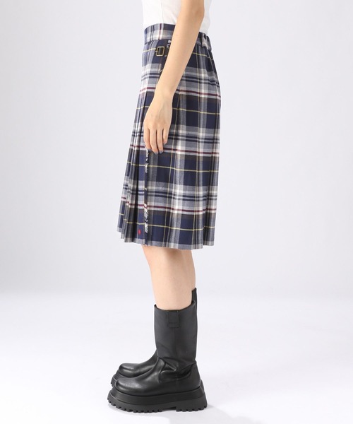 POLO BCS(ポロ ビーシーエス)の「【POLO BCS(ポロ・ビーシーエス)】コラボチェックプリーツスカート(スカート・レディース・ネイビー/チャコール・LARGE/MEDIUM)」の7枚目の写真