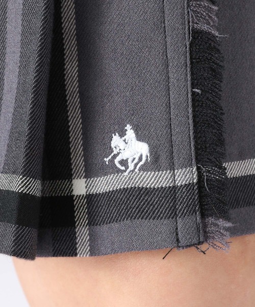 POLO BCS(ポロ ビーシーエス)の「【POLO BCS(ポロ・ビーシーエス)】コラボチェックプリーツスカート(スカート・レディース・ネイビー/チャコール・LARGE/MEDIUM)」の17枚目の写真