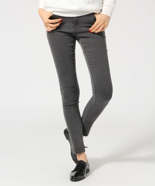 GLOBAL WORK(グローバルワーク)の「デニムスキニー/565799(デニムパンツ・レディース・ブラック/グレー/ブルー/ネイビー・X-LARGE/SMALL/MEDIUM/LARGE)」の2枚目の写真