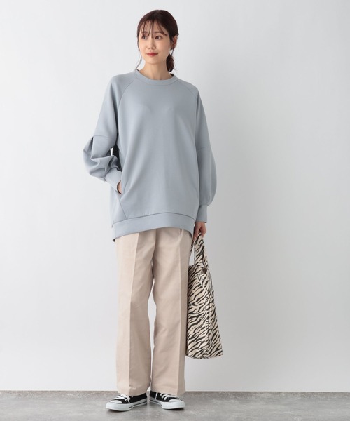 GLOBAL WORK(グローバルワーク)の「ウツクシルエットコーデュロイワイドパンツ/906752(その他パンツ・レディース・モカ/グレイッシュベージュ/スミクロ・MEDIUM/LARGE/SMALL)」の11枚目の写真