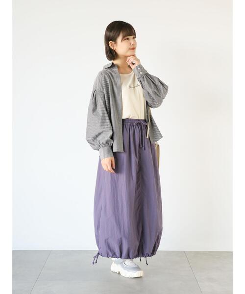 ehka sopo（エヘカソポ）の「柄アソートボウタイシャツ（シャツ/ブラウス・レディース・ピンク/ベージュ/ブラック/オフホワイト・F）」の13枚目の写真