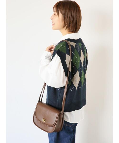 ehka sopo（エヘカソポ）の「柄アソートボウタイシャツ（シャツ/ブラウス・レディース・ピンク/ベージュ/ブラック/オフホワイト・F）」の20枚目の写真