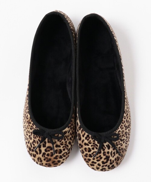 B:MING by BEAMS（ビーミングバイビームス）の「O’Kyti / ベロア リボン バレエシューズ（バレエシューズ・レディース・ブラック/その他/レッド・39/38/36/37）」の7枚目の写真