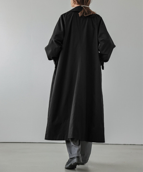 AMELY(エミリー)の「撥水トレンチコート(トレンチコート・レディース・ブラック/ベージュ・LONG/SHORT)」の6枚目の写真
