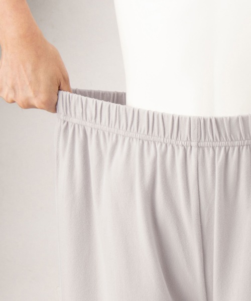 Viola e Viola（ヴィオラエヴィオラ）の「あったか綿裾レースペチパン（その他アンダーウェア/インナー・レディース・ホワイト/ブラック/ライトグレー・M/LL/3L/L）」の6枚目の写真
