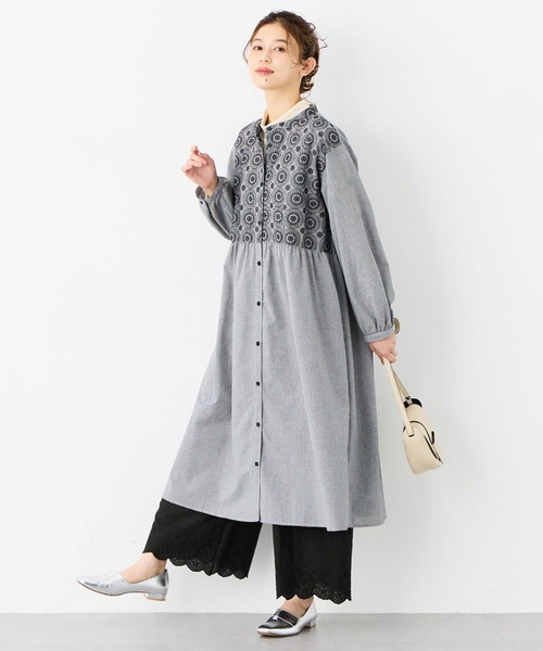 Viola e Viola（ヴィオラエヴィオラ）の「あったか綿裾レースペチパン（その他アンダーウェア/インナー・レディース・ホワイト/ブラック/ライトグレー・M/LL/3L/L）」の15枚目の写真