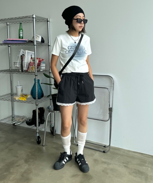 SHAGGIE(シャギー)の「メタリックアウトポケットショルダーバッグ(ショルダーバッグ・レディース・ブラウン/ブラック/シルバー・FREE)」の9枚目の写真