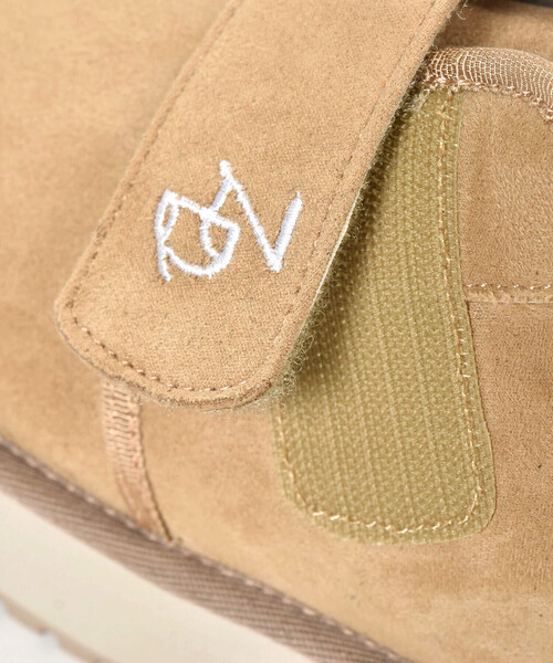 ZIDDY（ジディ）の「【 ニコ☆プチ 掲載 】厚底ムートンブーツ(21~24cm)（ブーツ・キッズ・ベージュ/ブラック・24.0cm/23.0cm/22.0cm/21.0cm）」の3枚目の写真